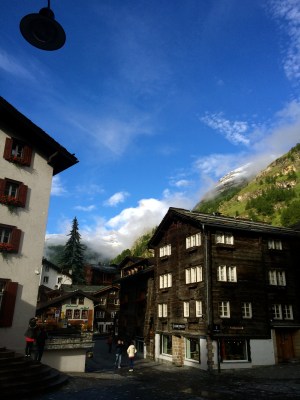 The Matterhorn shows herself