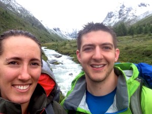 On the Bridge at Taschalp