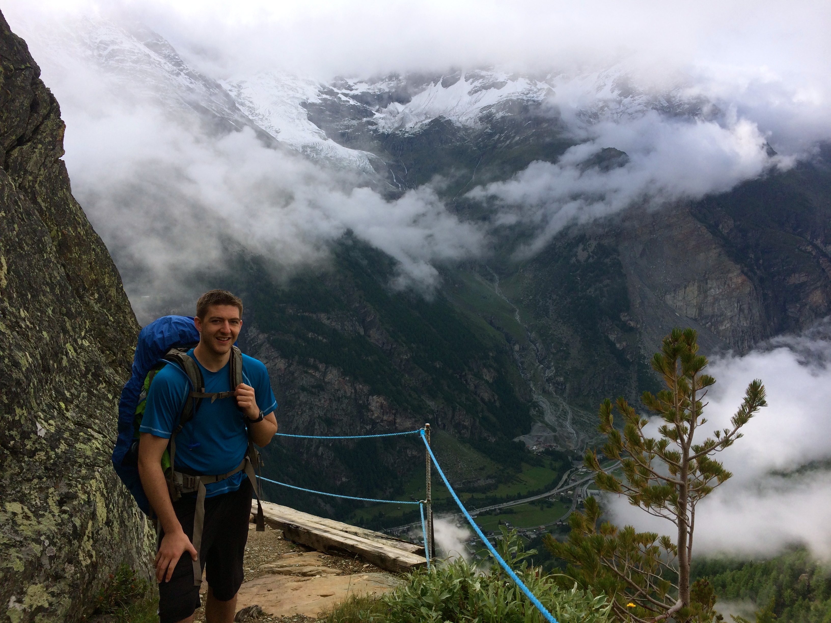 Ben enter the valley of waterfalls