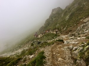 The descent with groups coming up